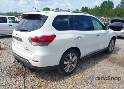 2013 Nissan Pathfinder Platinum from USA, damaged, VIN 5N1AR2MM4DC690502